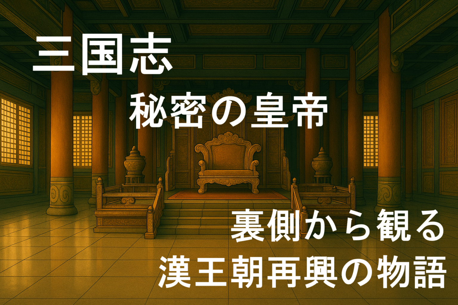 三国志のアイキャッチ画像※AI生成のオリジナルイラストです