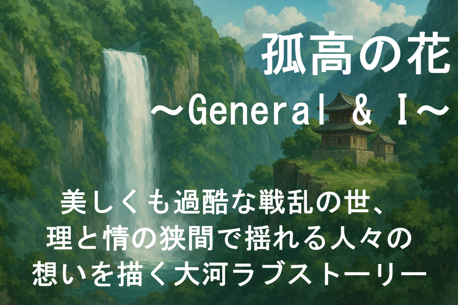 孤高の花のアイキャッチ画像※AI生成のオリジナルイラストです
