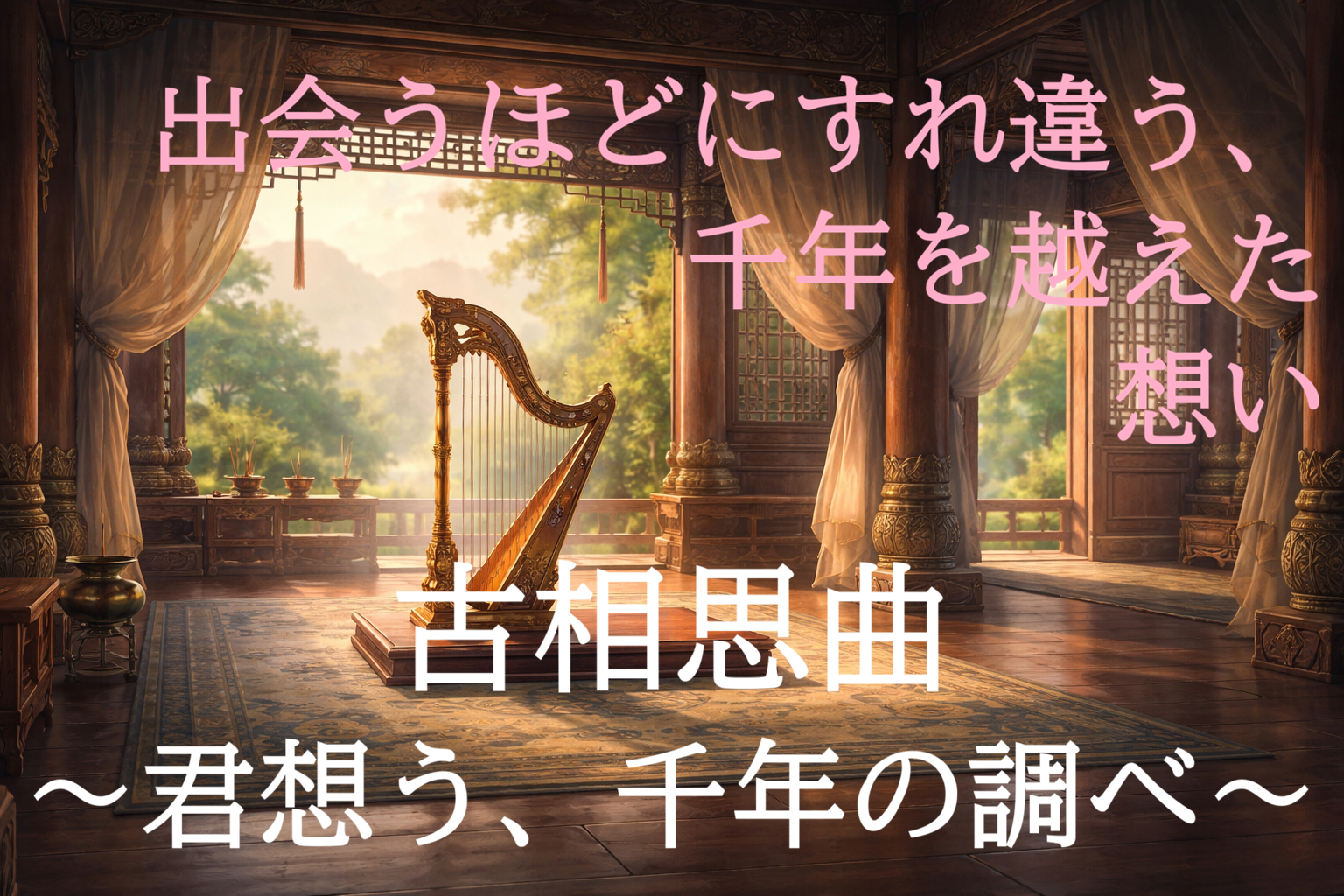 古相思曲のアイキャッチ画像※AI生成のオリジナルイラストです