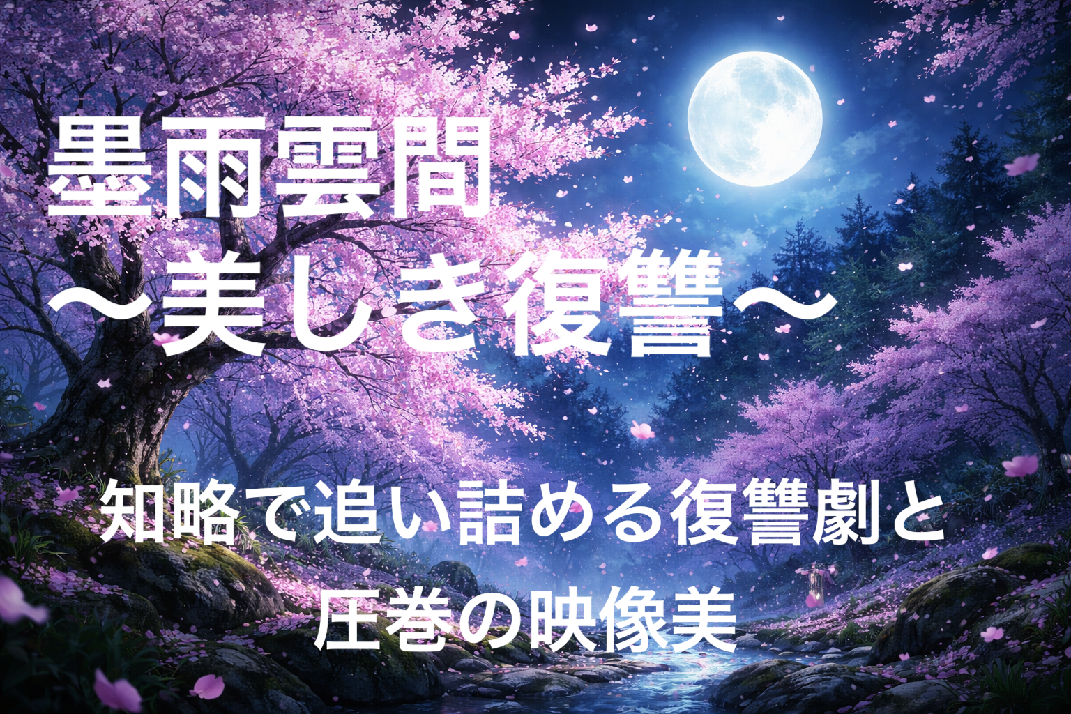 墨雨雲間のアイキャッチ画像※AI生成のオリジナルイラストです